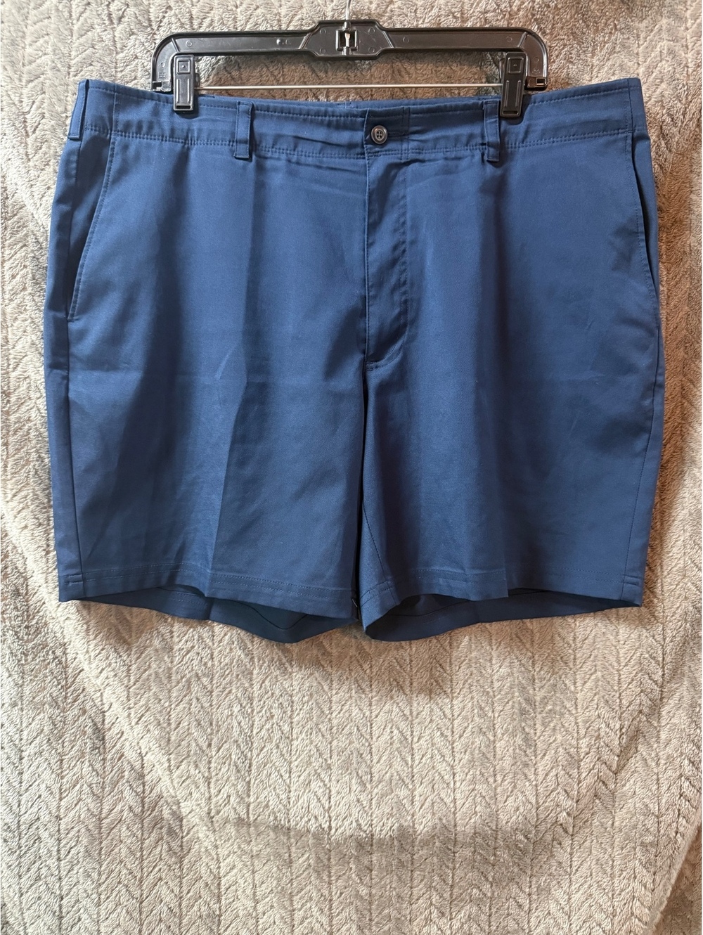 A Tour Blue Polyester Blend Shorts Size 40